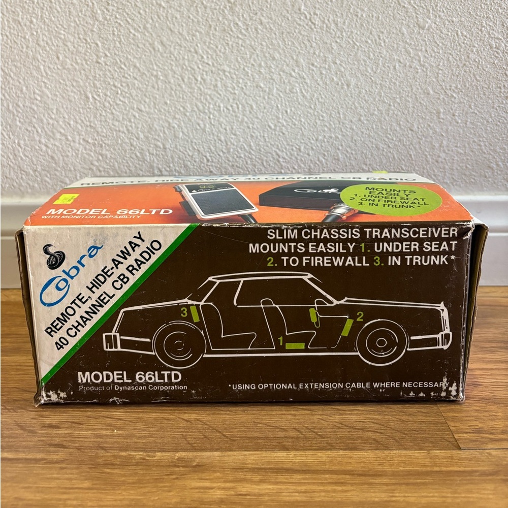 Cobra Remote Hide-Away CB Radio
